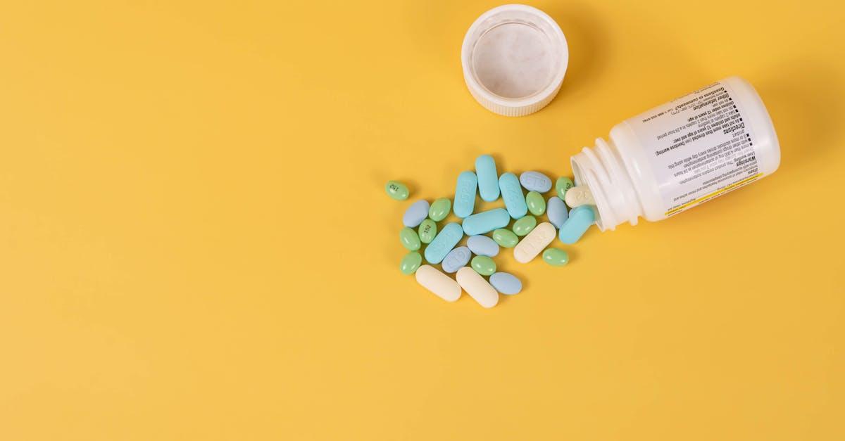Close-up of generic and branded medicine boxes side by side on a pharmacy counter