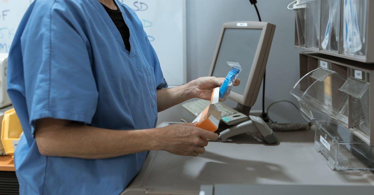 Person ordering a repeat prescription on their phone